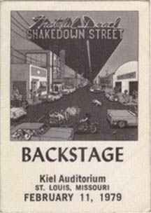 1979-02-11 Backstage Pass | Jerry Garcia