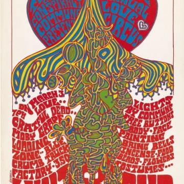 Grateful Dead Poster 1967-03-03 | Jerry Garcia